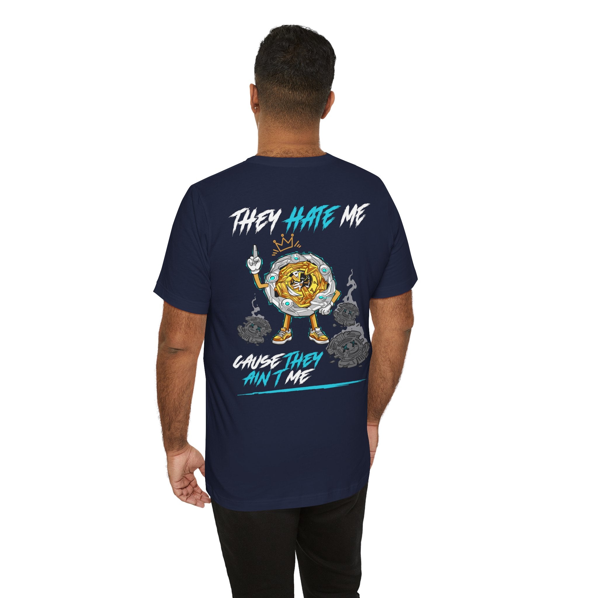 Wizard Rod — “They Hate Me” Premium Tee