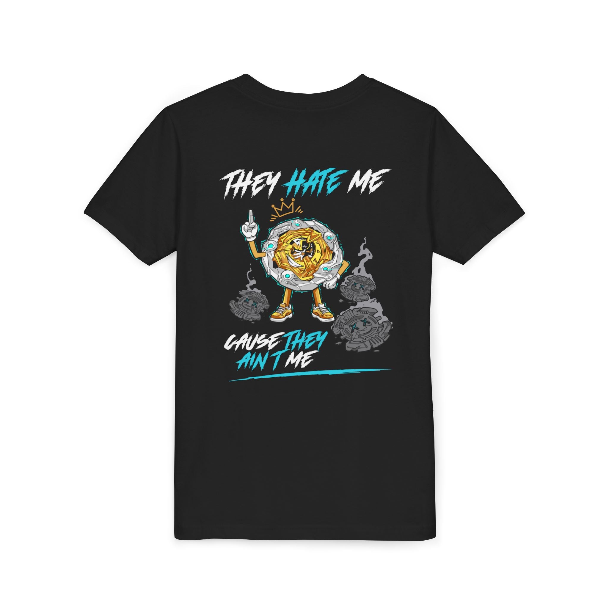 Wizard Rod — “They Hate Me” Premium Tee