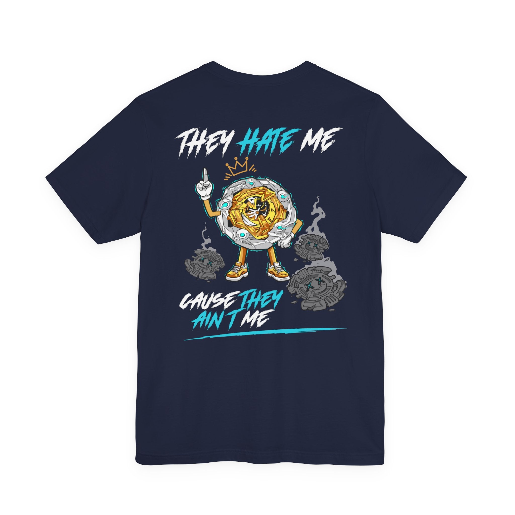 Wizard Rod — “They Hate Me” Premium Tee