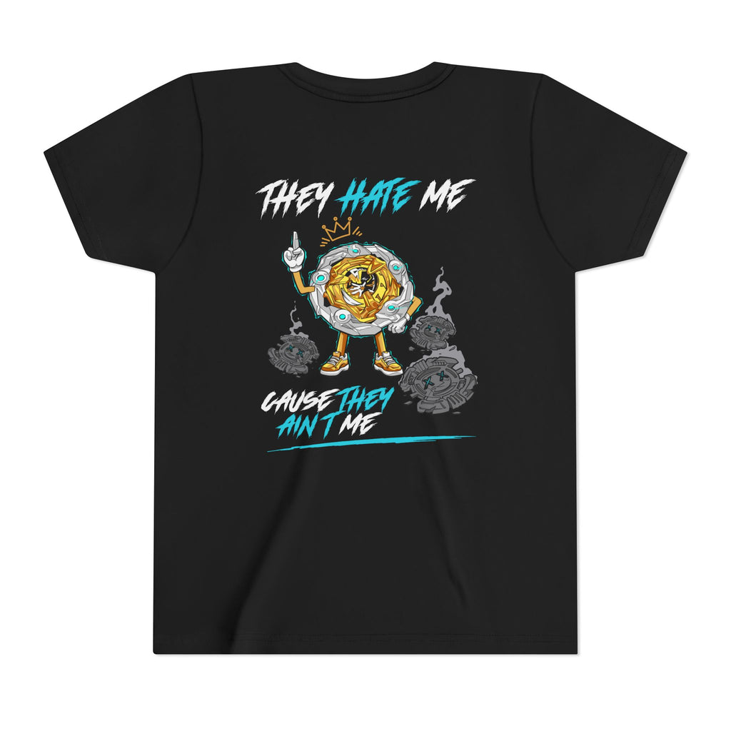 Wizard Rod — “They Hate Me” Premium Tee