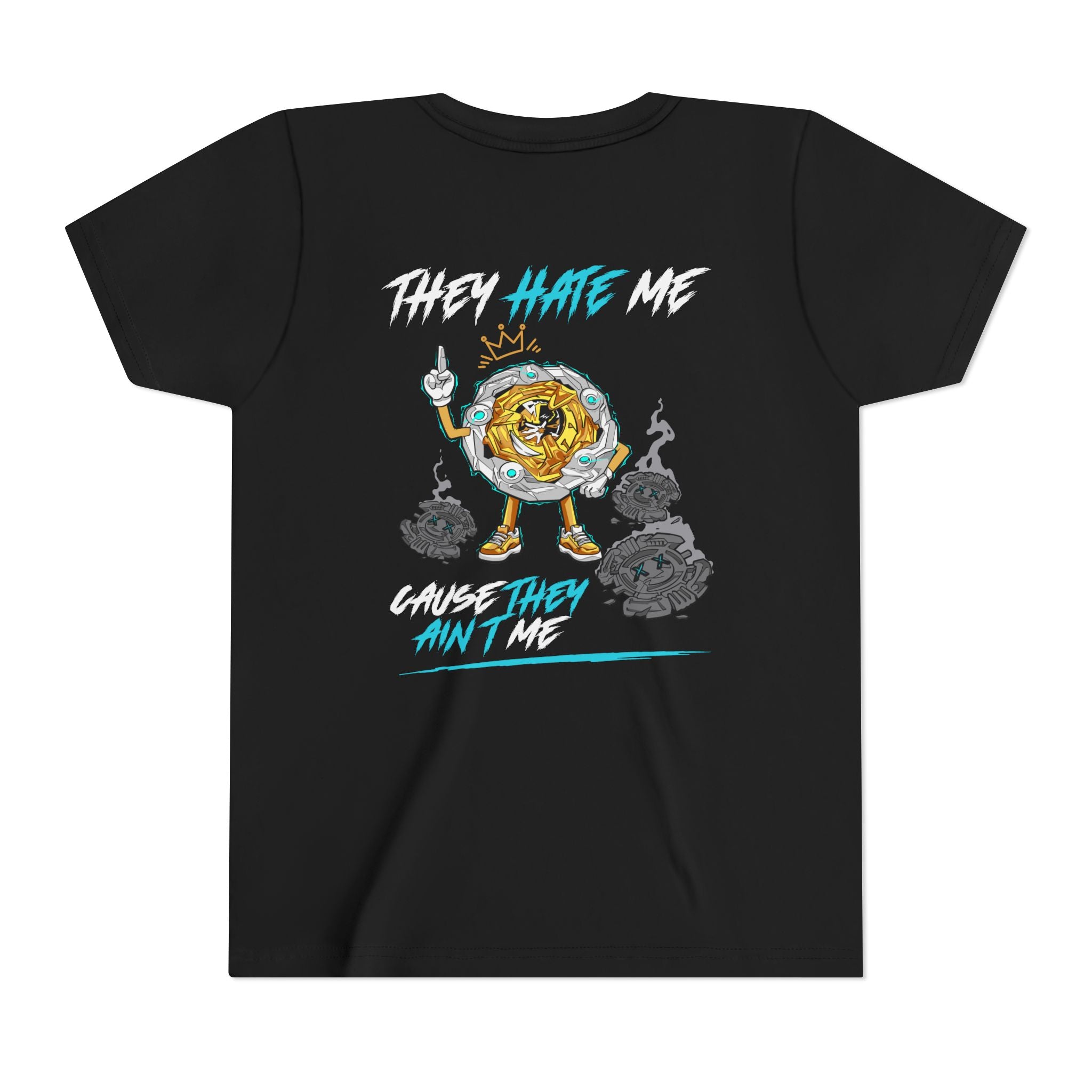 Wizard Rod — “They Hate Me” Premium Tee