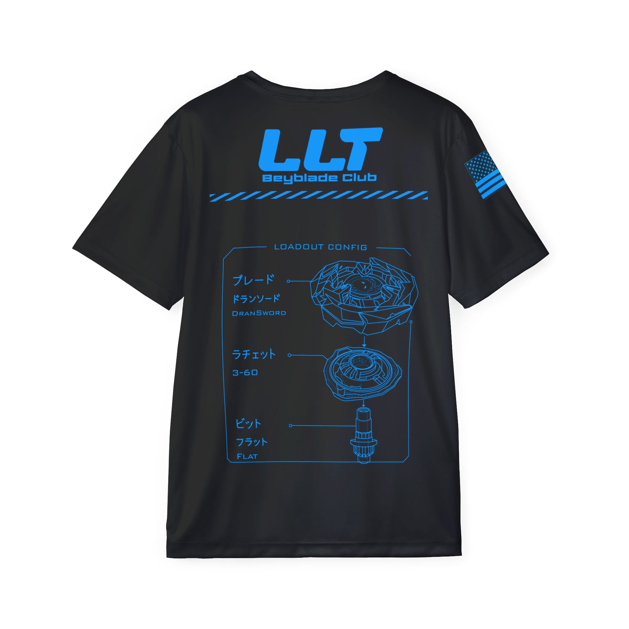 LLT Beyblade Club Jersey (Black)