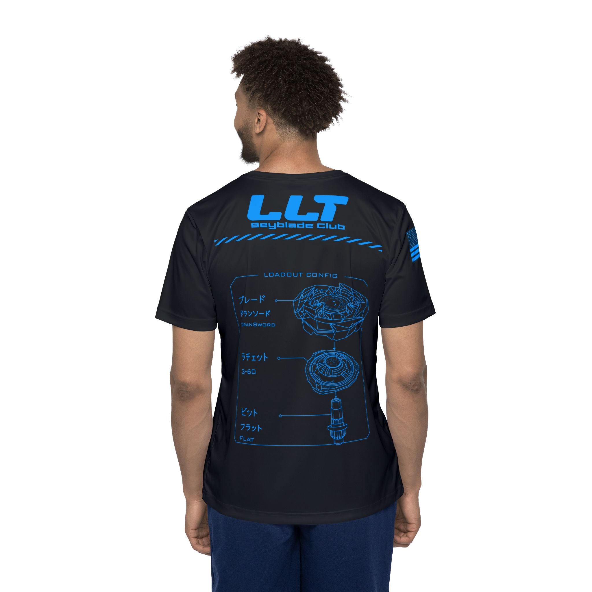 LLT Beyblade Club Jersey (Black)