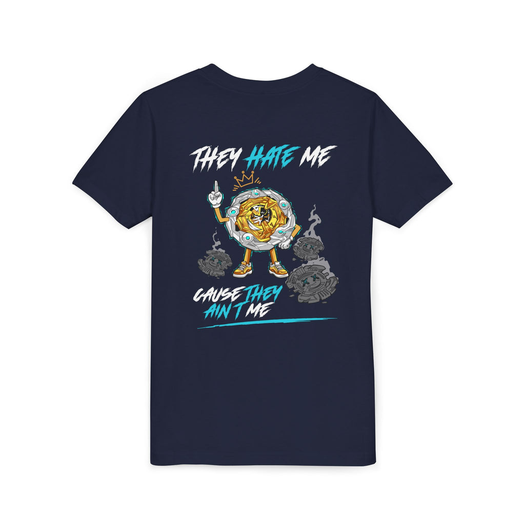Wizard Rod — “They Hate Me” Premium Tee